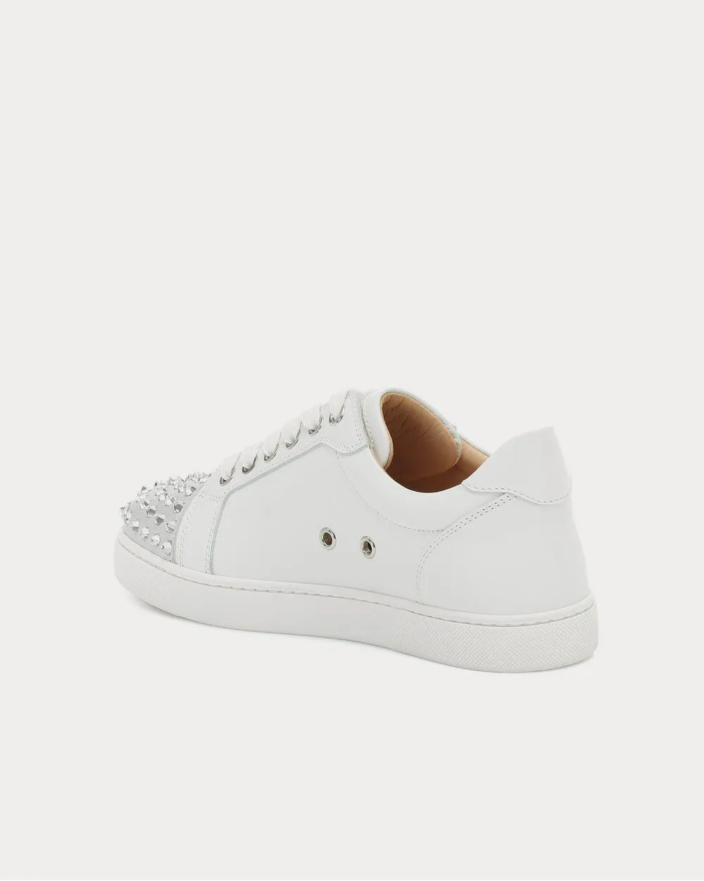 Vieira Spikes Krystal Silver Low Top Sneakers