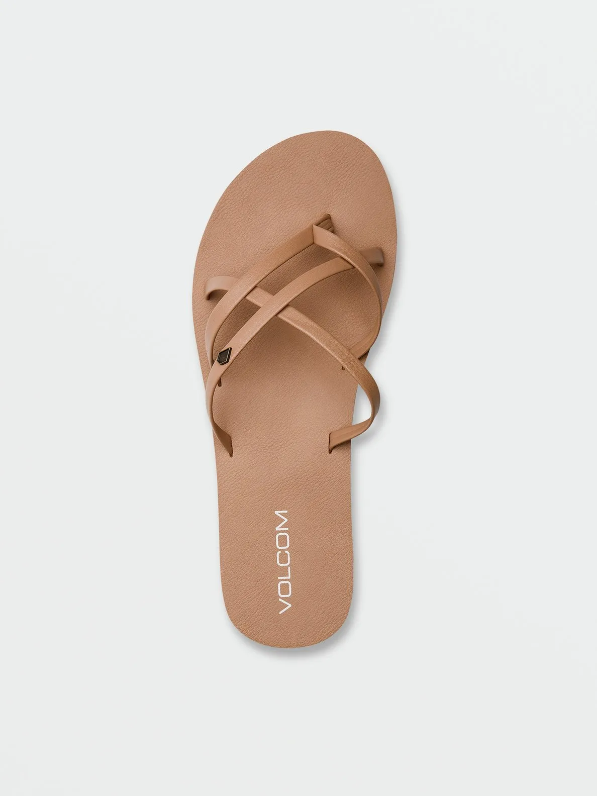 Volcom "New School II" Women's Sandals - Natural
