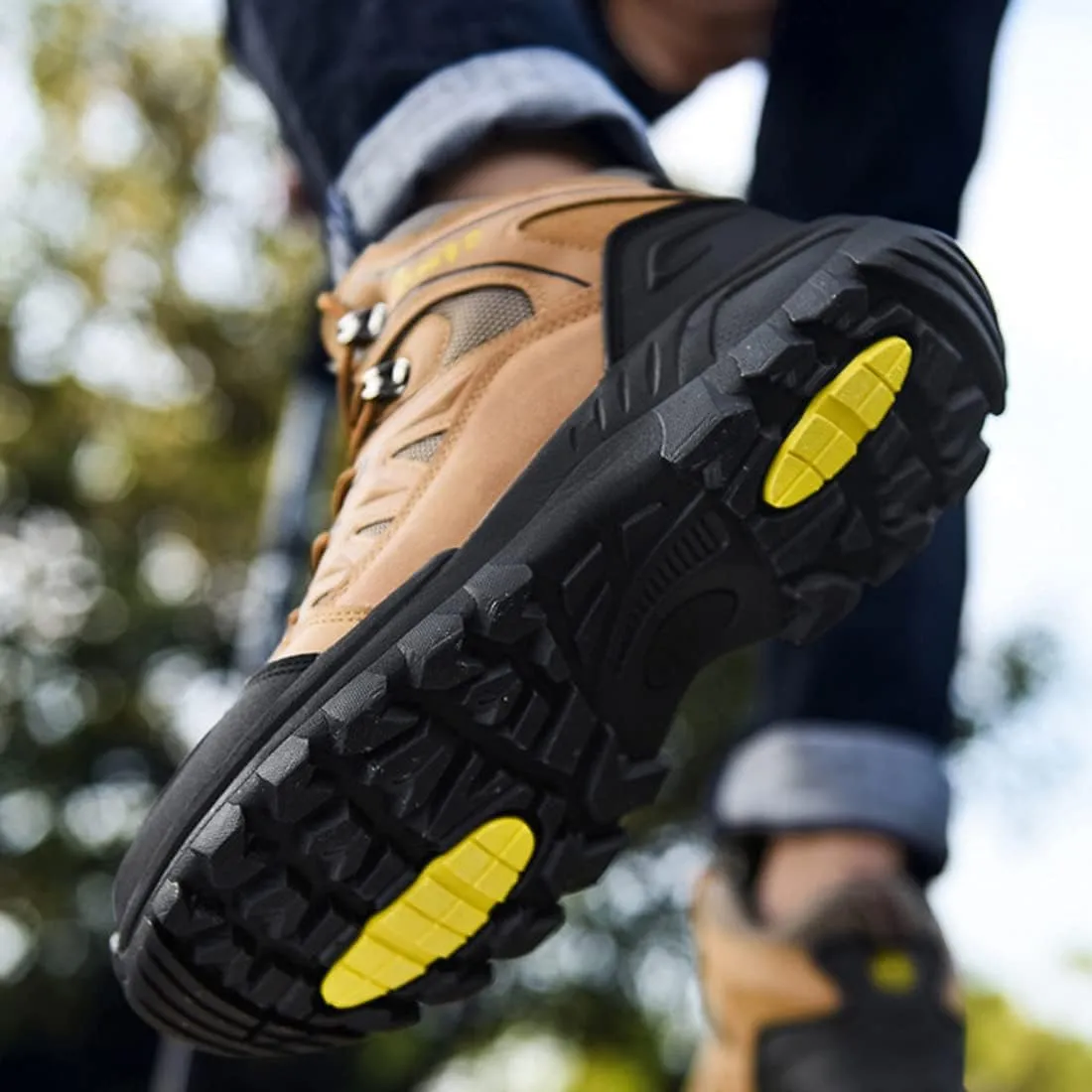 Waterproof Walking Shoes Mens Womens Trainers for Outdoor Hiking Trail Running Trekking Climbing, Shoes