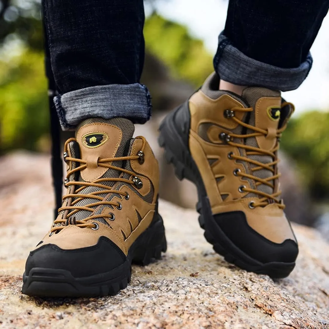 Waterproof Walking Shoes Mens Womens Trainers for Outdoor Hiking Trail Running Trekking Climbing, Shoes