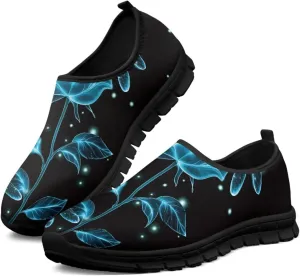 Women's Fashion Casual Slip-On Low Top Shoes Women Non-Slip Breathable Walking Loafers Workout Tennis Shoes for Women US 5.5-11.5
