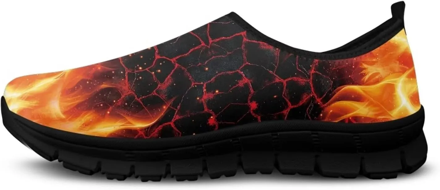 Women's Fashion Casual Slip-On Low Top Shoes Women Non-Slip Breathable Walking Loafers Workout Tennis Shoes for Women US 5.5-11.5