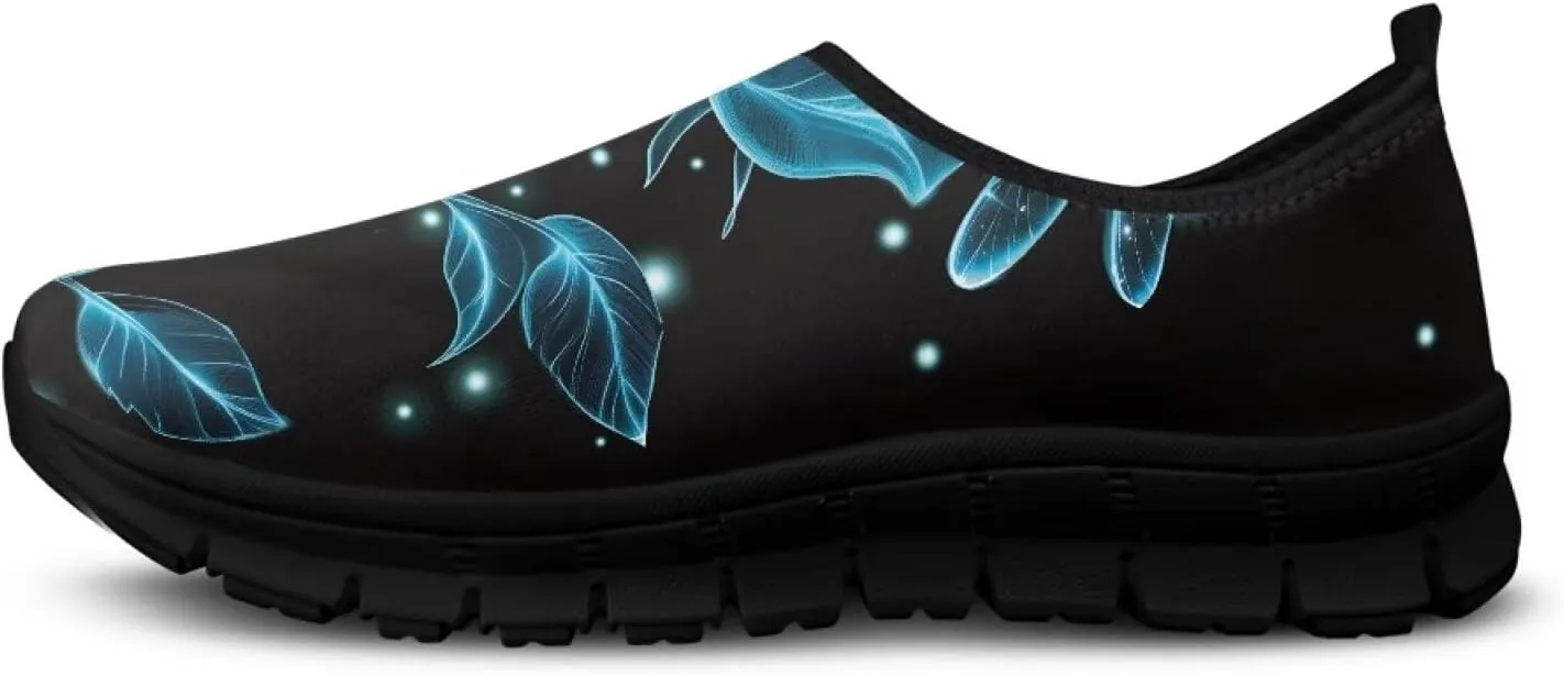 Women's Fashion Casual Slip-On Low Top Shoes Women Non-Slip Breathable Walking Loafers Workout Tennis Shoes for Women US 5.5-11.5