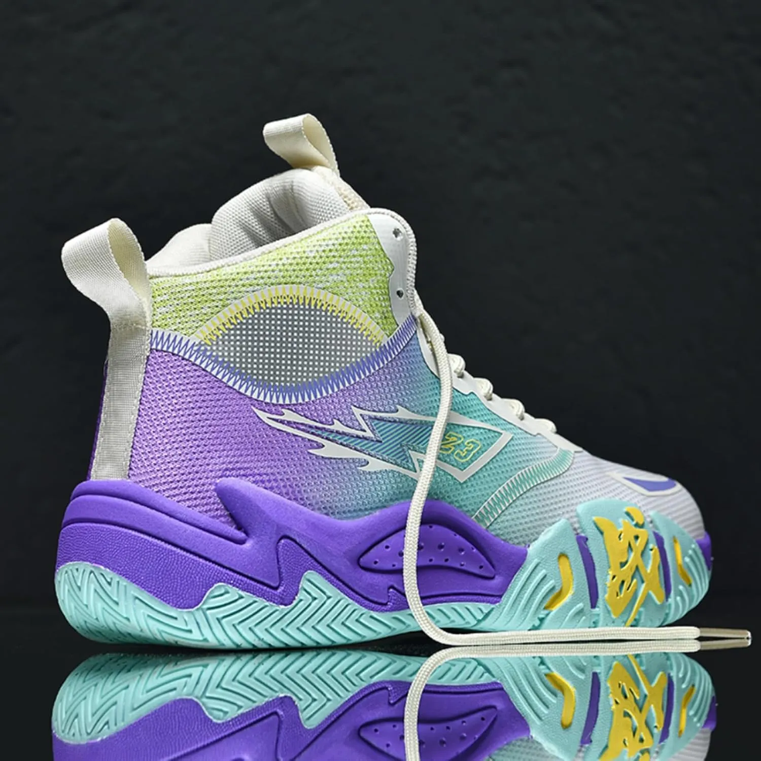 Womens Fashion High Top Lace Up Basketball Shoes Comfortable Breathable Non Slip Work Sport Athletic Running Tennis Shoes Walking Sneakers