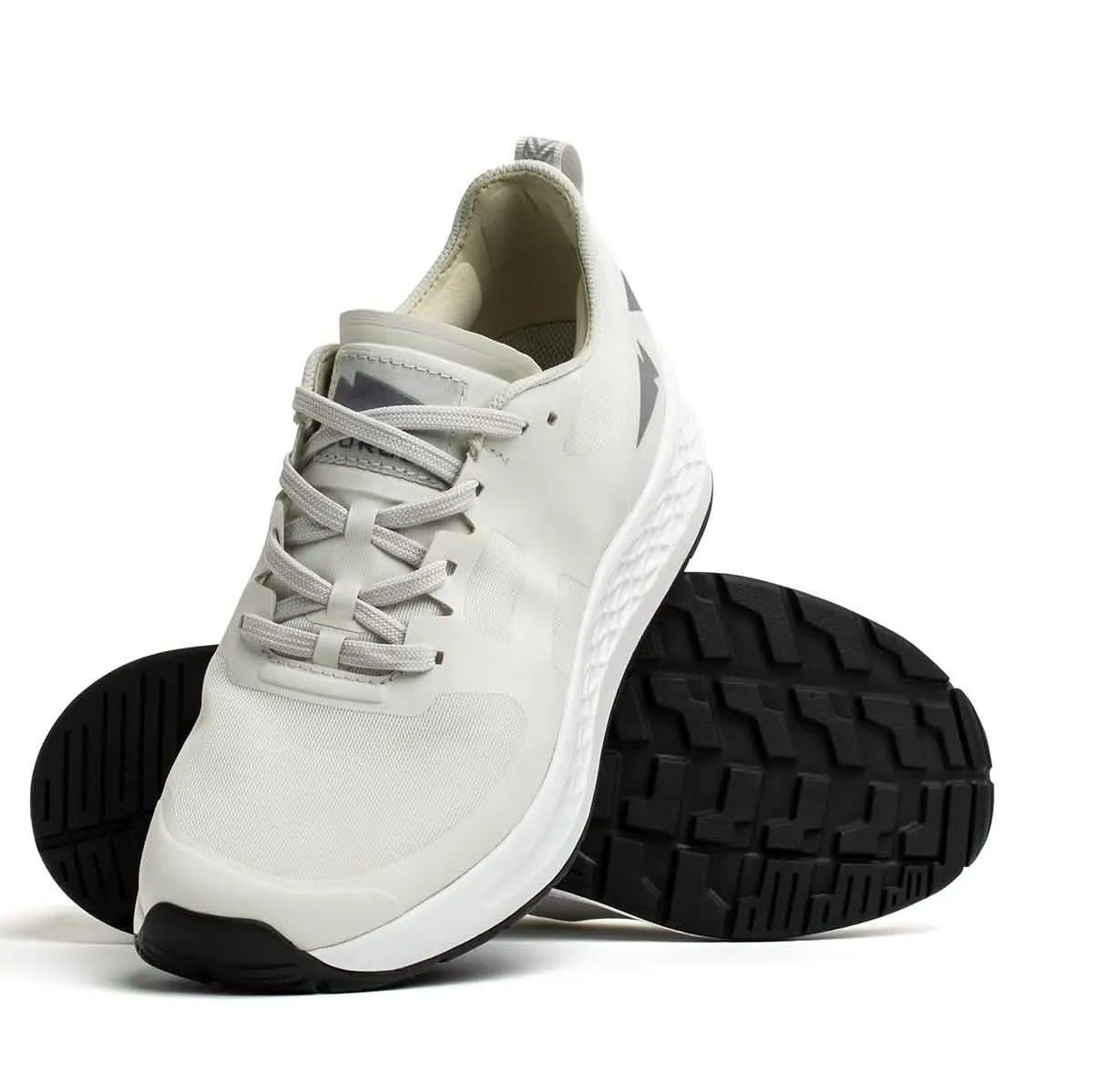 Women's Rough Runners - Light Grey   White