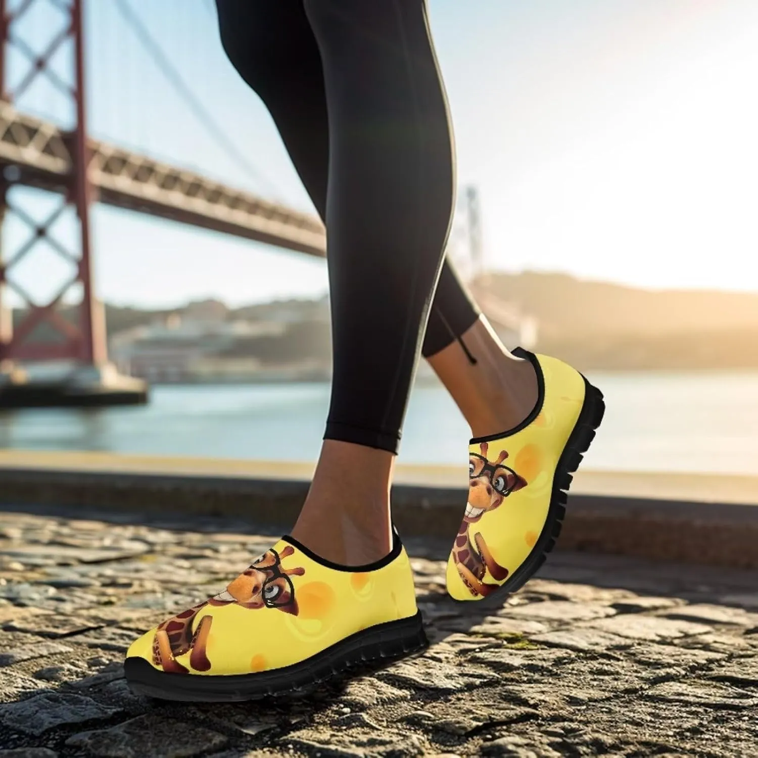 Women's Slip-On Shoes Casual Loafers Non-Slip Shoes Low Top Casual Shoes Walking Work Sneakers Workout Shoes for Women US 5.5-11.5