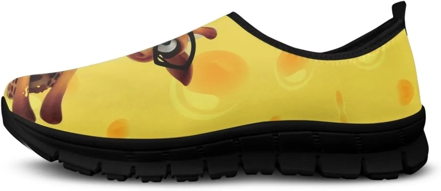 Women's Slip-On Shoes Casual Loafers Non-Slip Shoes Low Top Casual Shoes Walking Work Sneakers Workout Shoes for Women US 5.5-11.5