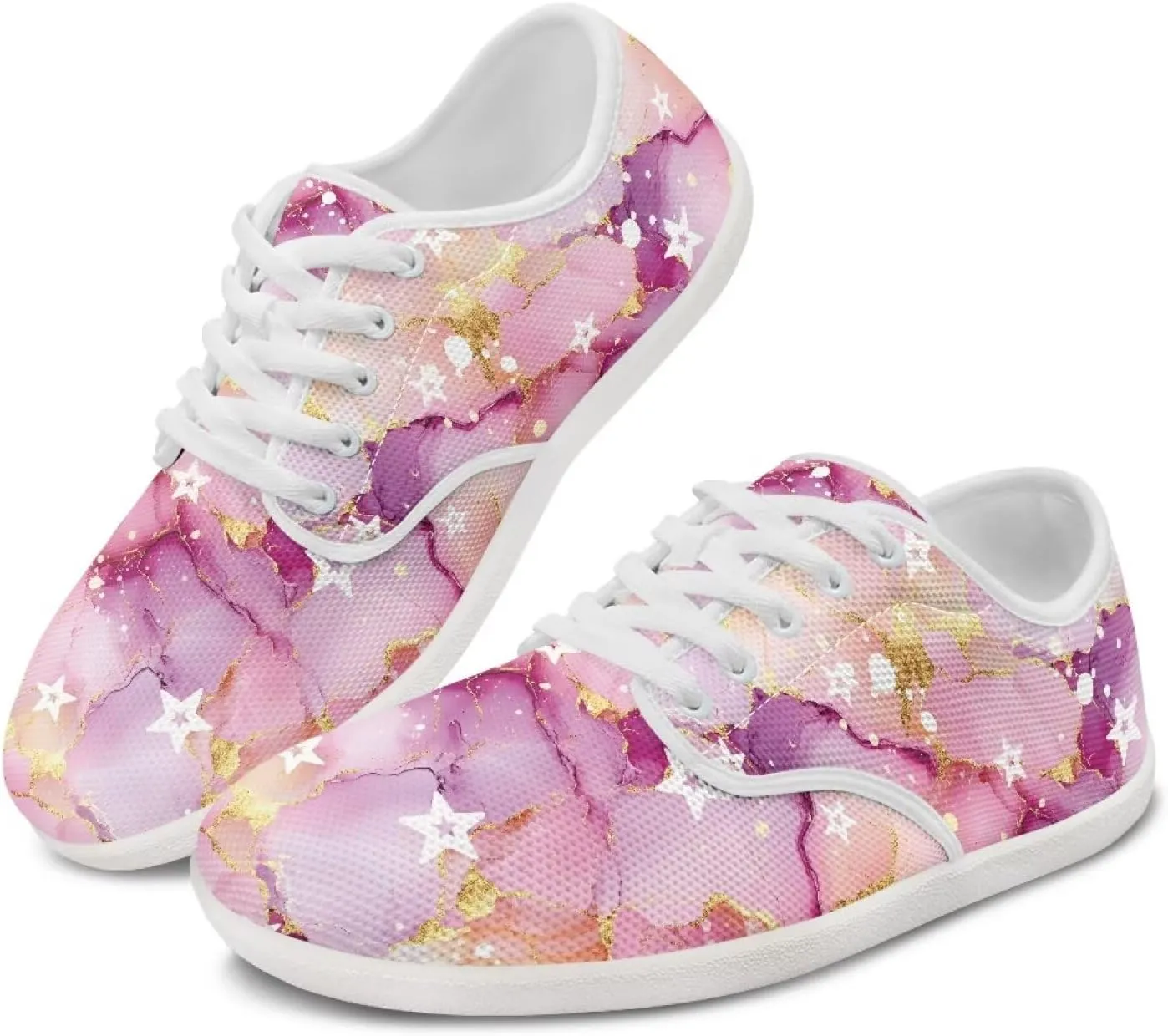 Women's Walking Shoes Athletic Fashion Sneakers Lightweight Running Shoes Non Slip Breathable Workout Sports Sneakers Size US 6-13.5