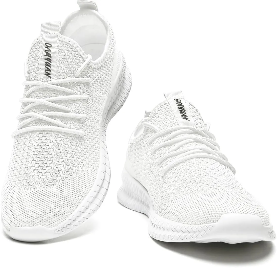 Women's Walking Shoes Tennis Sneakers Casual Lace Up Lightweight Running Shoes Slip On Gym Out Workout Shoes